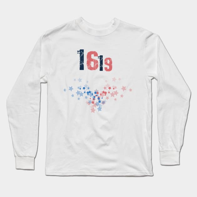 1619 Long Sleeve T-Shirt by MSDDesign